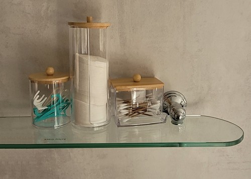 étagère verre 60cm en - en,