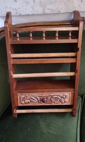 Ancien étagère bois et - l'étagère,
