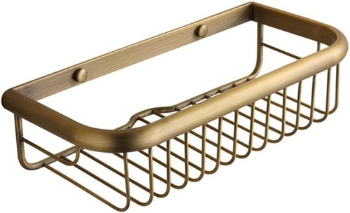 étagère douche laiton - Étagère,