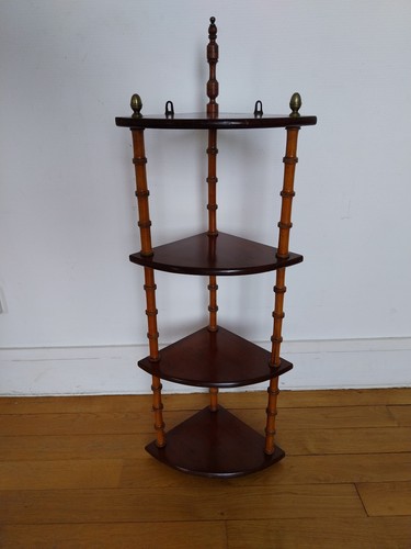 Etagère faux bambou - , bois
