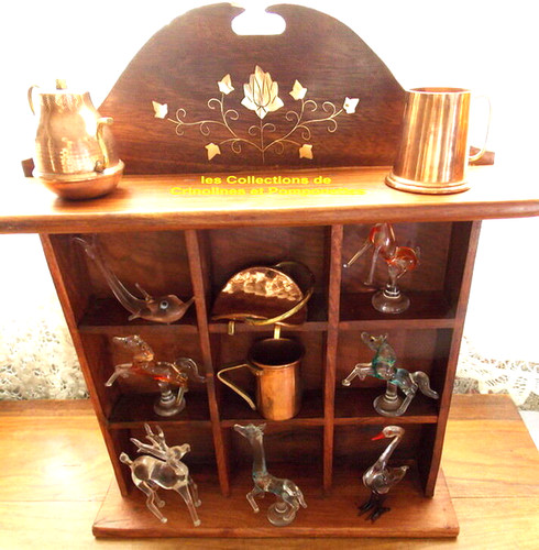 Etagere bois artisanale - en,
